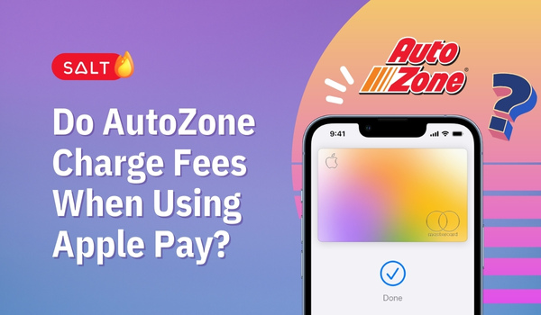 ¿AutoZone cobra tarifas cuando se usa Apple Pay?