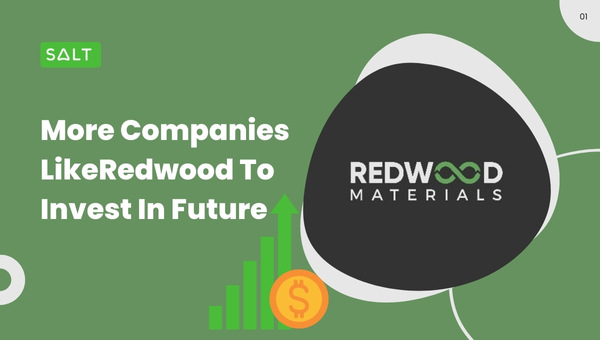 Plus d'entreprises comme Redwood vont investir dans l'avenir