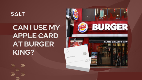 Puis-je utiliser ma carte Apple chez Burger King ?