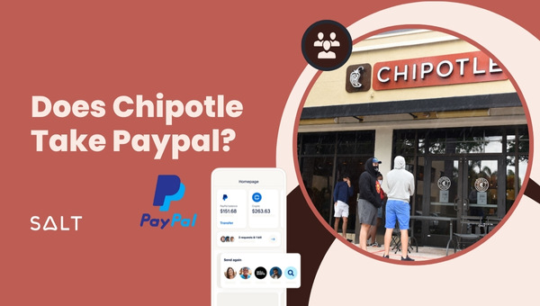 Chipotle aceita Paypal? 