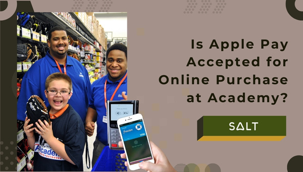Wordt Apple Pay geaccepteerd voor online aankopen bij Academy?