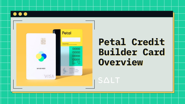 Présentation de la carte Petal Credit Builder