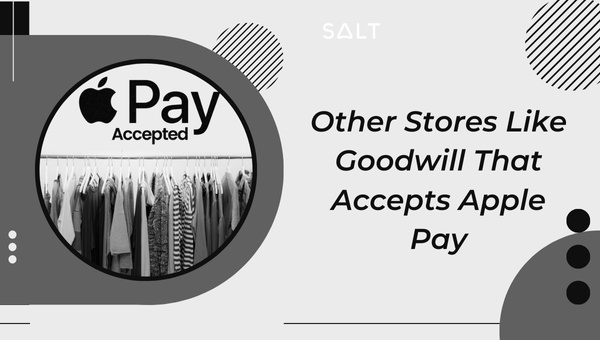 Andere winkels zoals goodwill die Apple Pay accepteert