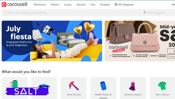 Carousell: een toevluchtsoord voor tweedehands items