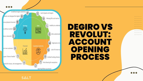 DEGIRO vs Revolut: processo di apertura del conto