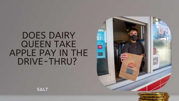 Neemt Dairy Queen Apple Pay mee in de drive-thru? 