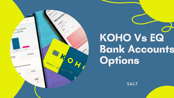 Opciones de cuentas bancarias KOHO Vs EQ